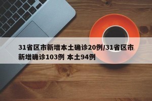 31省区市新增本土确诊20例/31省区市新增确诊103例 本土94例